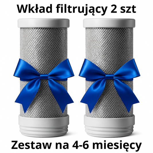 zestaw wkładów filtrujących